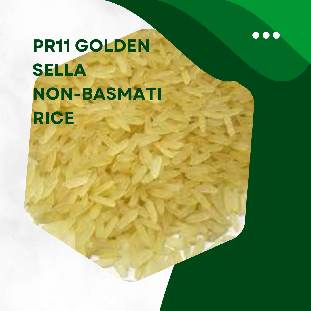 PR 11 Golden Sella non basmati rice 1